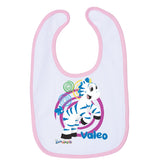Valeo Swirl by Zoonicorn, Infant Contrast Trim Premium Jersey Bib