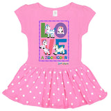 Love A Zoonicorn by Zoonicorn, Toddler Rib Dress