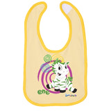 Ene Swirl by Zoonicorn, Infant Contrast Trim Premium Jersey Bib