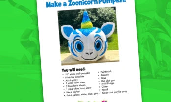 Step-by-step Zoonicorn crafts to make at home