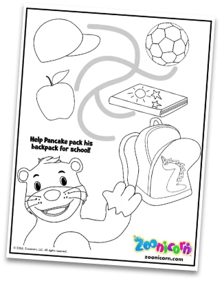 Mega Collection! activity sheet preview
